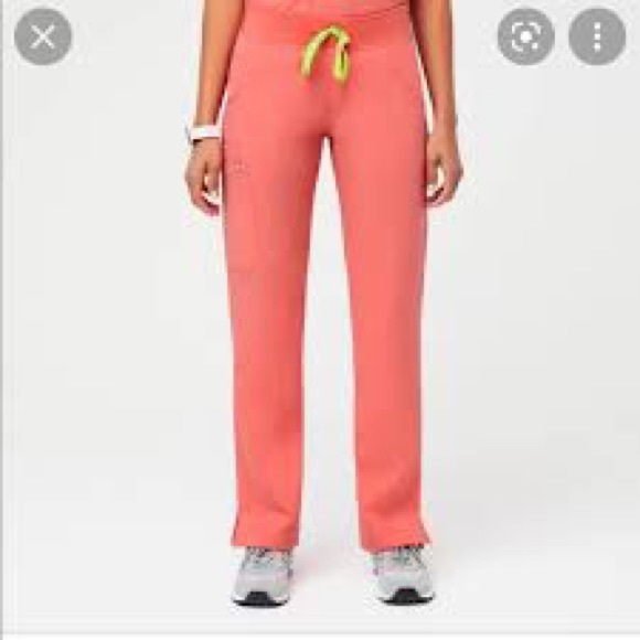 Limited Edition Figs
Hot Coral
Yellow Drawstring
Kade pants XXS/Regular - Picture 5 of 9